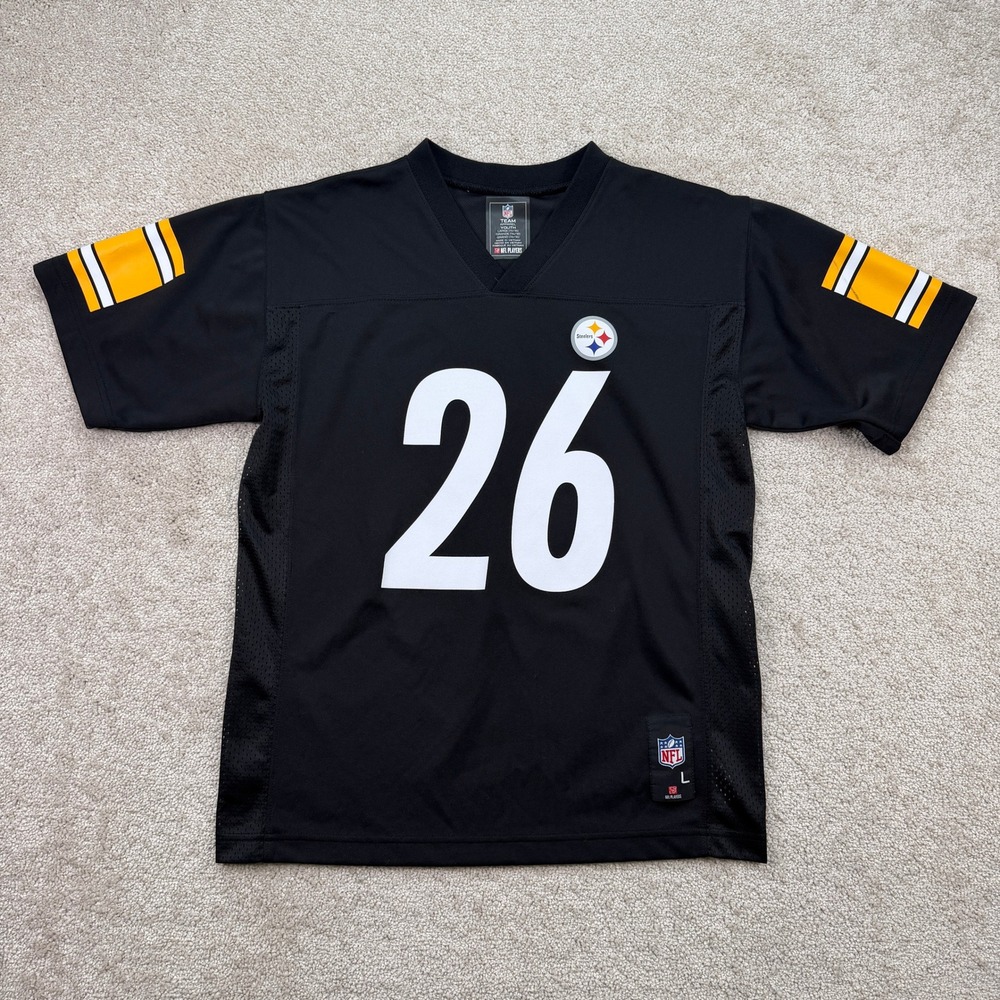 NFL Youth L Football Jersey Black Pittsburgh Steelers Le'Veon Bell 26
